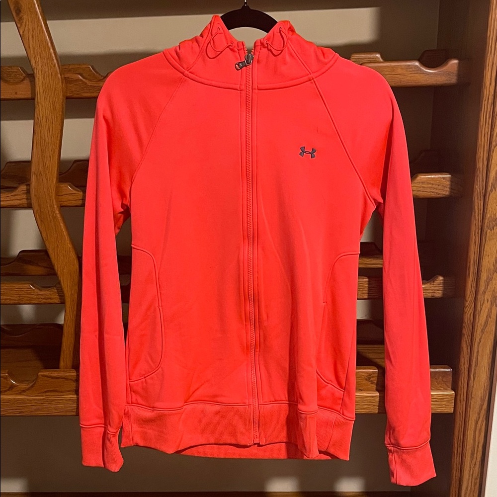 Under Armour Bright Red Full-Zip Jacket